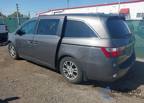 2012 Honda Odyssey Ex-L from USA, damaged, VIN 5FNRL5H6XCB046994